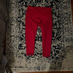 Fabletics athletic leggings, ankle length, worn once.